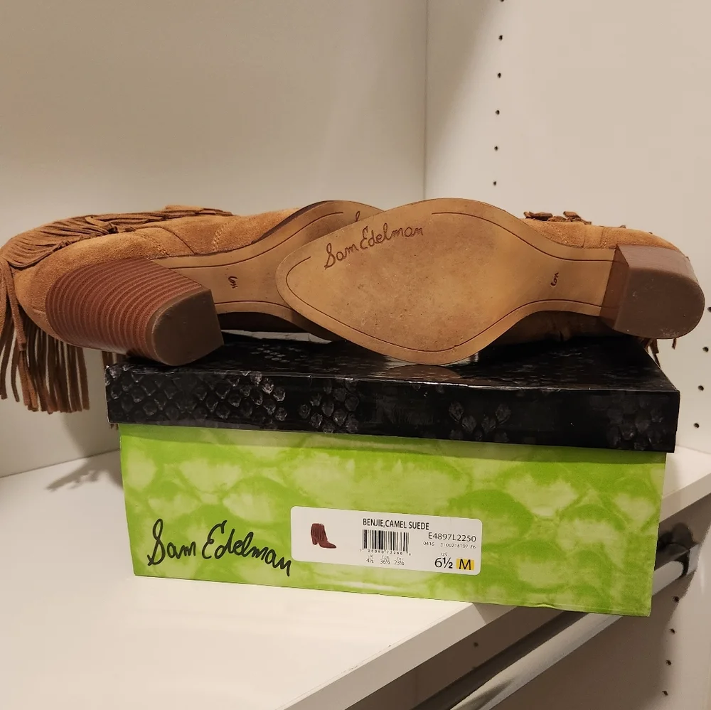 Sam Edelman Suede Booties - Picture 8 of 8